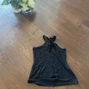 Express Black Halter Top